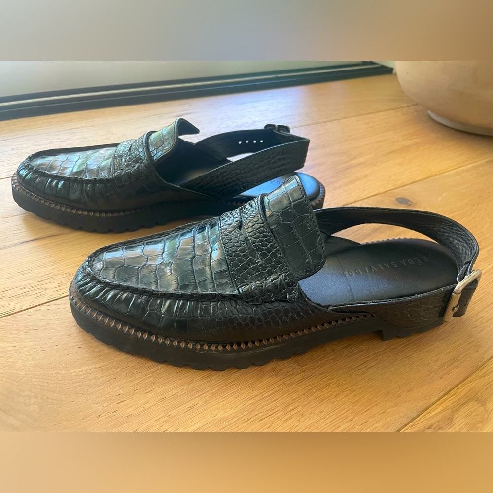 Freda Salvador Juana Slingback Loafers 9